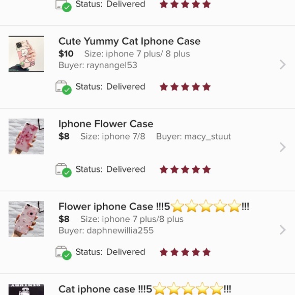 Iphone Flower Case !!5🌟🌟🌟🌟🌟!!! - Picture 8 of 8